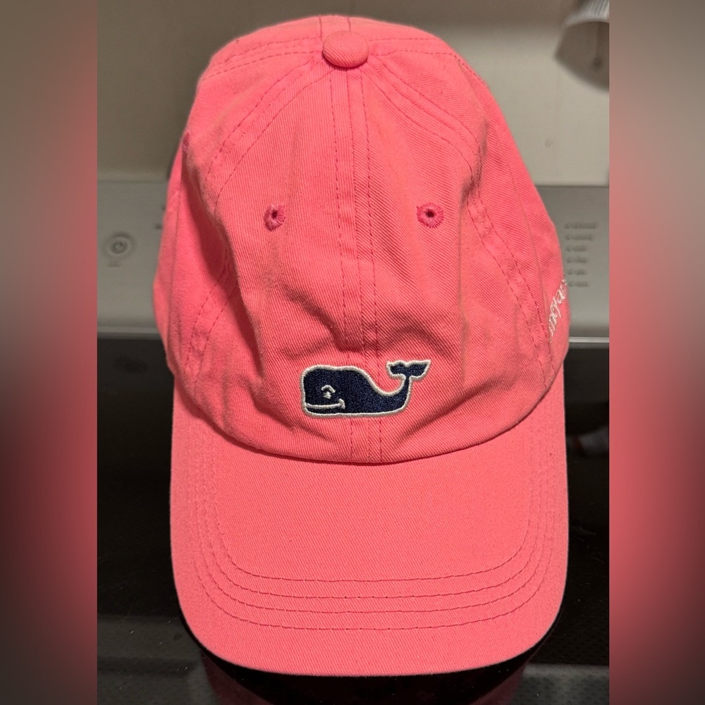 Vineyard Vines Bright Pink Cap